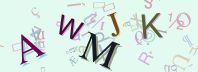 This is a captcha-picture. It is used to prevent mass-access by robots. (see: www.captcha.net)